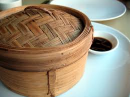 vaporiera cinese cestelli bambù